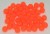 Firefly Hot Head Beads 4mm Fluoro Orange