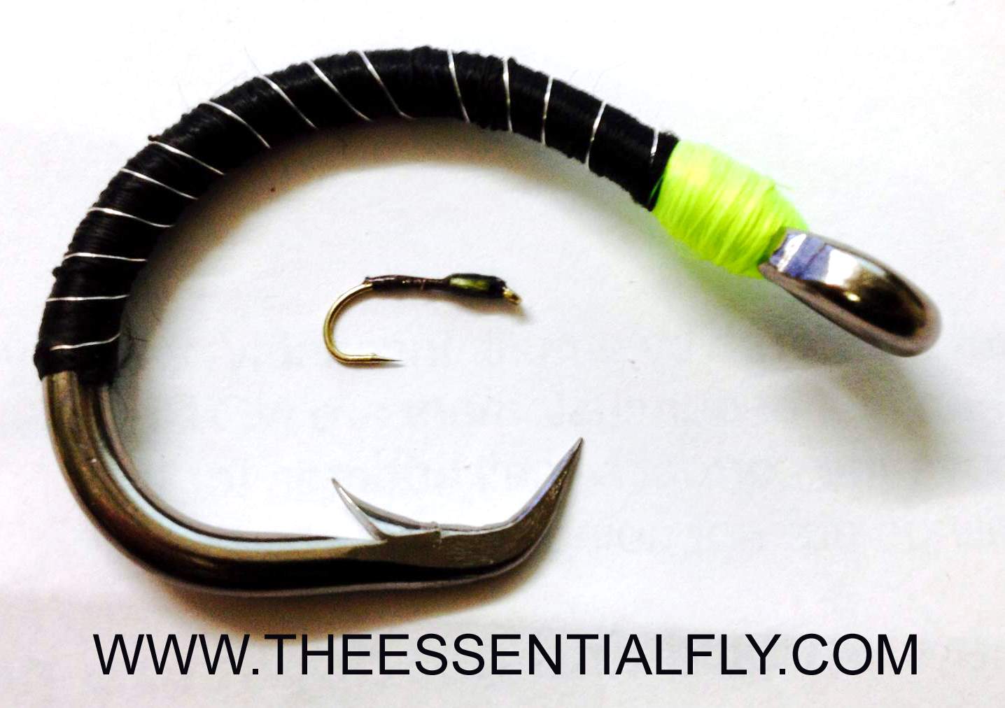 Salmon Fly Hook Size Chart