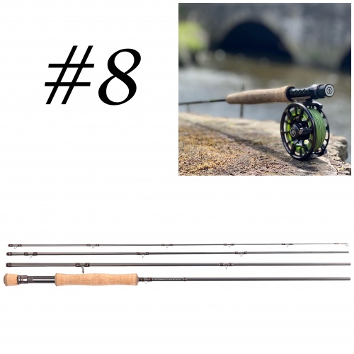 Vision Xo Graphene (Dh) Fly Rod 12 Foot 8 #7 For Fly Fishing