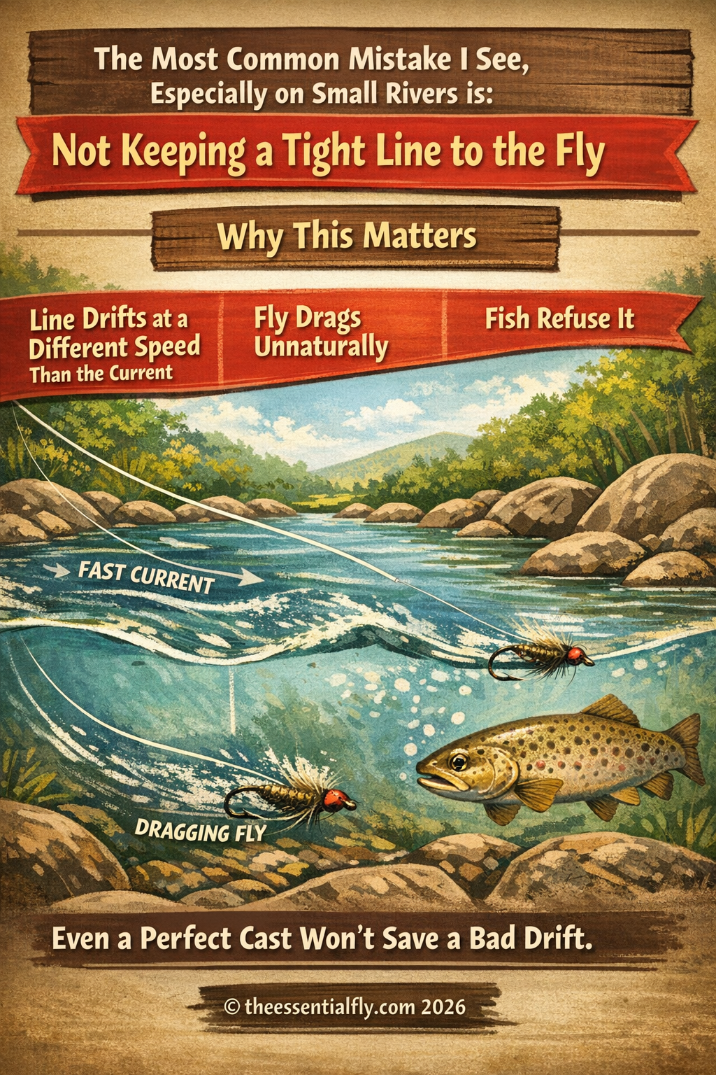 Fishing The Fly On Small Rivers: How to Catch Brown Trout & Grayling ...