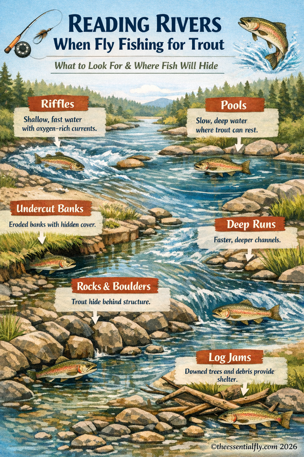 Fishing The Fly On Small Rivers: How to Catch Brown Trout & Grayling ...