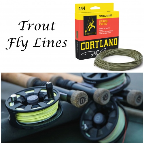 Cortland 444 Peach Fly Line (Double Taper) Dt7F Flyline for Trout