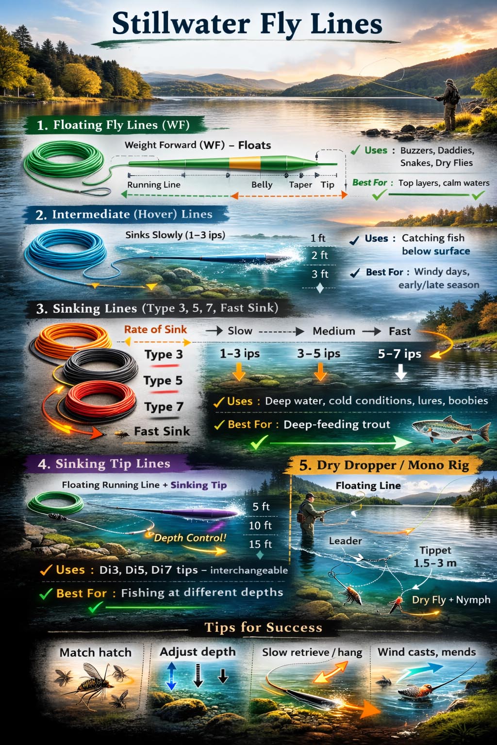 Understanding Stillwater Fly Lines
