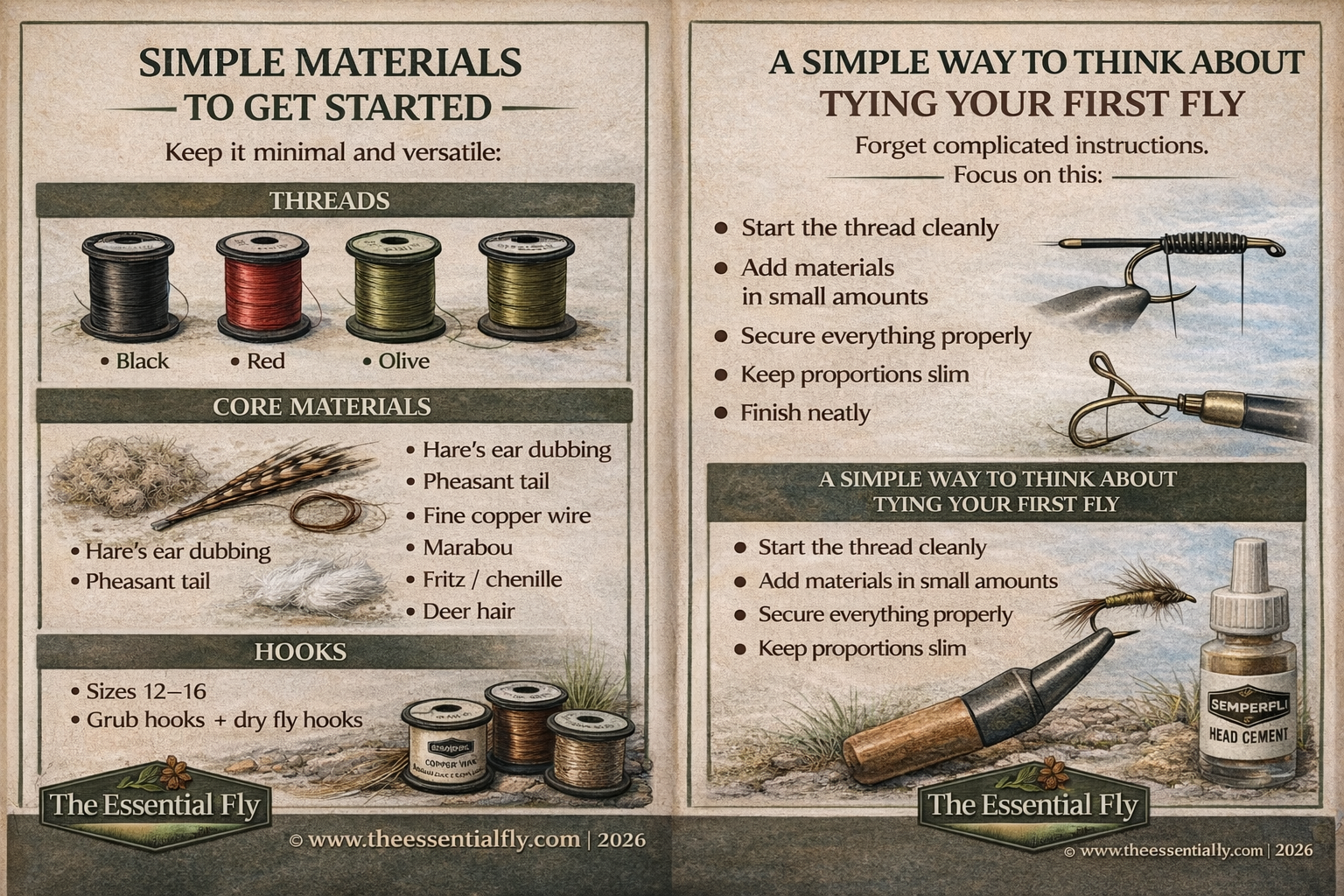 Fly Stuff Beginner’s Guide: What Is Fly Tying and Tying Your First Fly