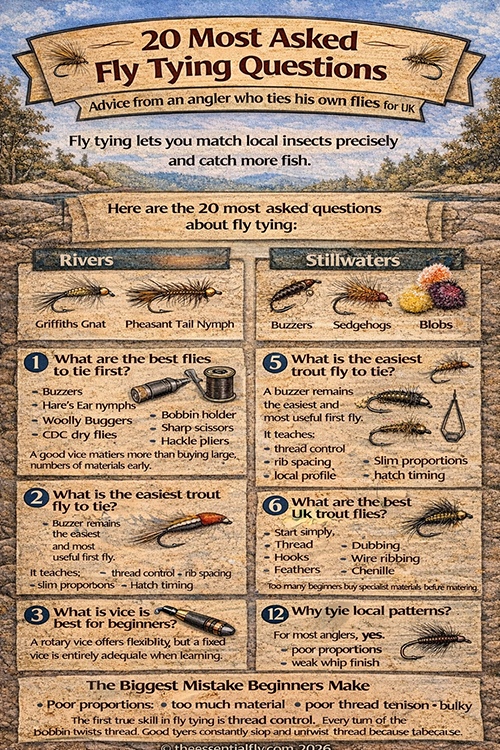 20 Most Asked Fly Tying Questions Answered by an Angler Who Ties for UK ...