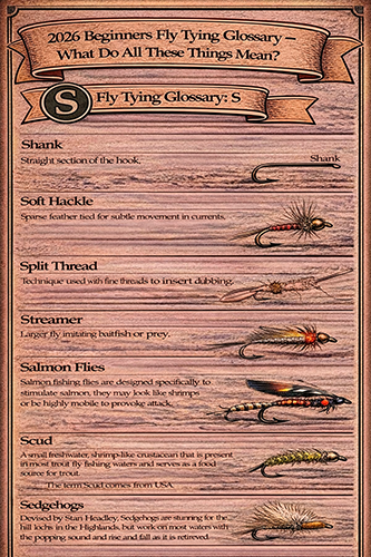 2026 Beginners Fly Tying Glossary - What Do All This Things Mean?