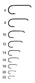 Fly Fishing Hook Size Chart Printable