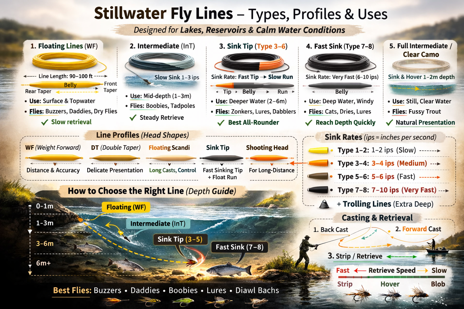 Understanding Stillwater Fly Lines