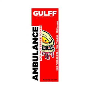 Gulff Oy Uv Resin Ambulance Red 15Ml Fly Tying Tools