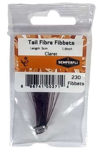 Semperfli Tail Fibre Fibbets Claret