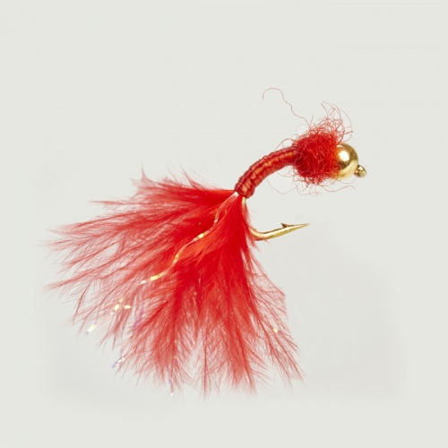 The Essential Fly Bead Head Bloodworm Fishing Fly