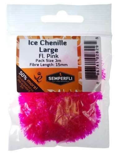 Semperfli Ice Chenille 15mm Large Fl Pink