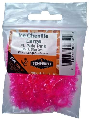 Semperfli Ice Chenille 15mm Large Fl Pale Pink