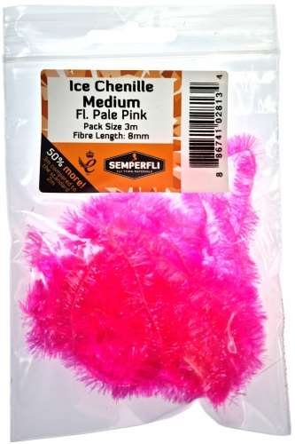 Semperfli Ice Chenille 8mm Medium Fl Pale Pink