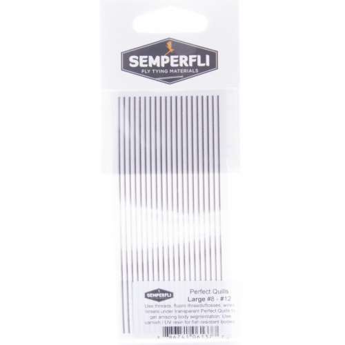 Semperfli Perfect Quills Synthetic Large Clear