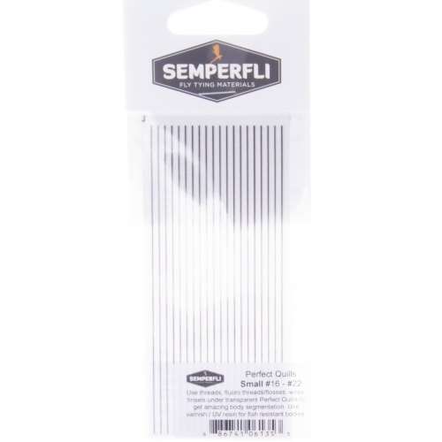 Semperfli Perfect Quills Synthetic Small Clear