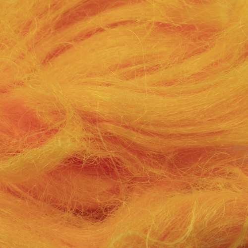 Semperfli Semperseal Subs Fl Orange Fly Tying Materials Vibrant, Transluscent Seals Fur Substitute