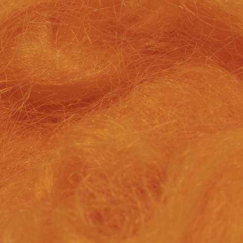 Semperfli Semperseal Subs Hot Orange Fly Tying Materials Vibrant, Transluscent Seals Fur Substitute