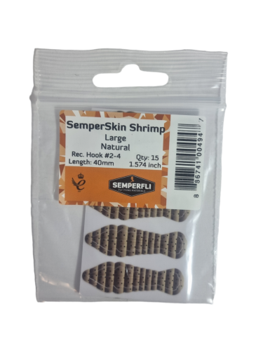 Semperfli SemperSkin Shrimp Natural Large (Hook #2-#4)