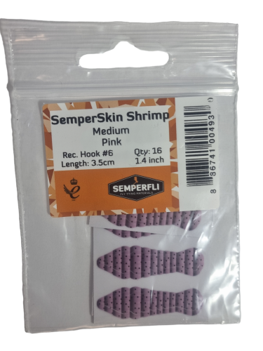 Semperfli SemperSkin Shrimp Pink Medium (Hook #6)