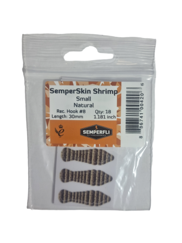 Semperfli SemperSkin Shrimp Natural Small (Hook #8)