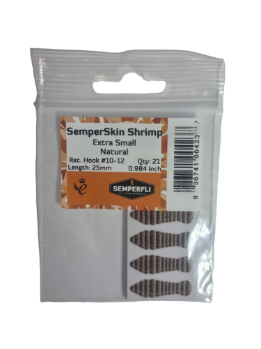 Semperfli SemperSkin Shrimp Natural Extra Small (Hook #10-#12)