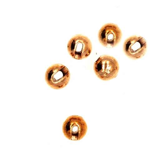 Semperfli Tungsten Slotted Beads 2mm (5/64 Inch) Copper