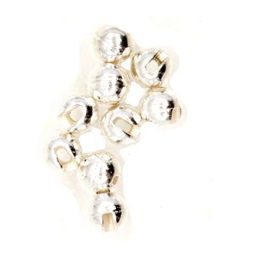 Semperfli Tungsten Slotted Beads 2mm (5/64 inch) Silver