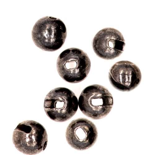 Semperfli Tungsten Slotted Beads 2.8mm (7/64 Inch) Black Nickel