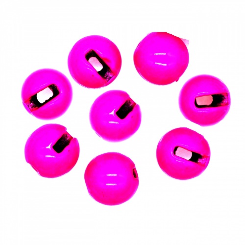 Semperfli Tungsten Slotted Beads 3.8mm (5/32 Inch) Fl Pink