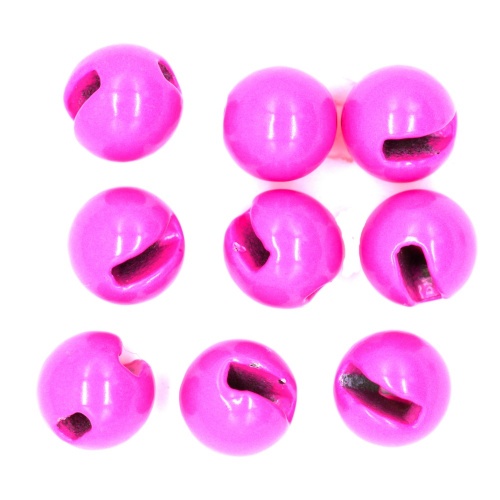 Semperfli Tungsten Slotted Beads 4.6mm (3/16 Inch) Fl Pink