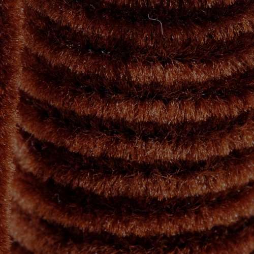 Semperfli Worm Chenille Fiery Brown Fly Tying Materials (Product Length 2.18 Yds / 2m)
