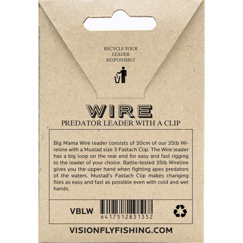 Vision Leader Big Mama Wire For Fly Fishing