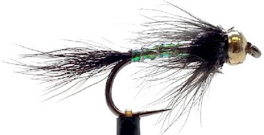 The Essential Fly Barbless Bead Head Black Twinkle Fishing Fly