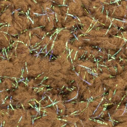 Semperfli Guard Hair Chenille Sf2050 Copper Brown Fly Tying Materials (Product Length 2.18 Yds / 2m)