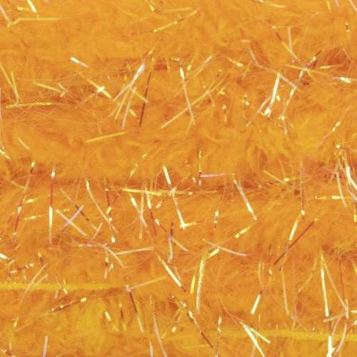 Semperfli Guard Hair Chenille Sf5450 Fluorescent Orange Sunburst Fly Tying Materials