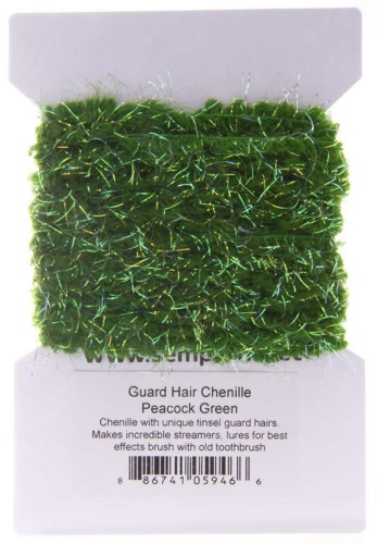 Semperfli Guard Hair Chenille Peacock Green