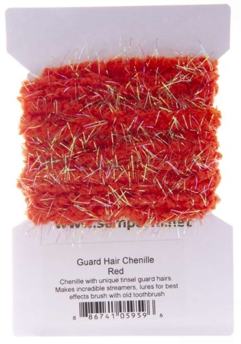 Semperfli Guard Hair Chenille Red