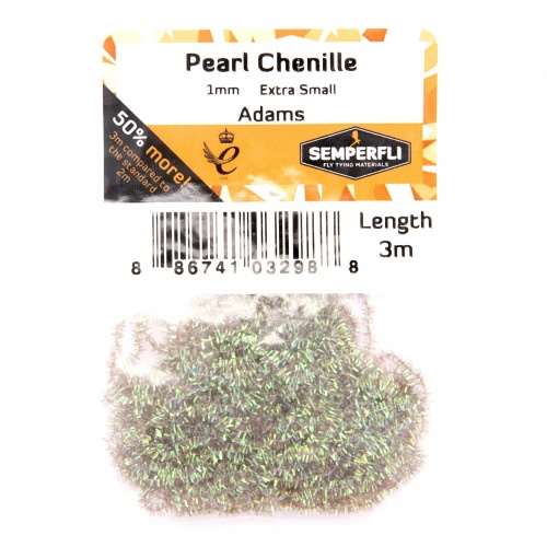 Semperfli Pearl Chenille 1mm Adams