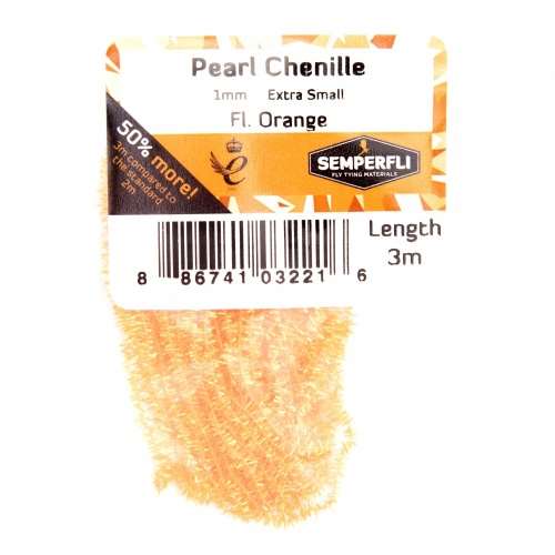 Semperfli Pearl Chenille 1mm Fl Orange