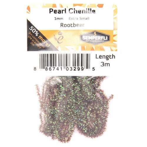 Semperfli Pearl Chenille 1mm Rootbeer