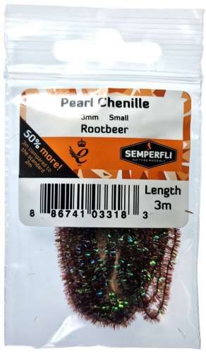 Semperfli Pearl Chenille 3mm Rootbeer