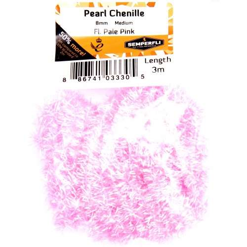 Semperfli Pearl Chenille 8mm Medium Fl Pale Pink