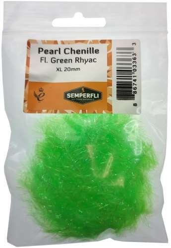 Semperfli Pearl Chenille 20mm XL Fl Green Rhyac