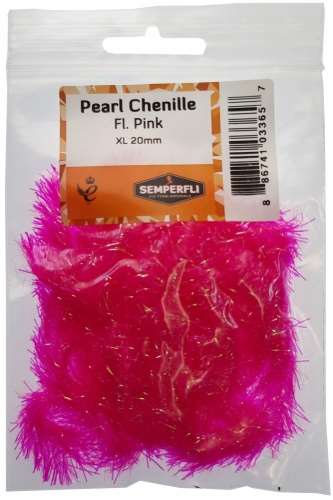 Semperfli Pearl Chenille 20mm XL Fl Pink
