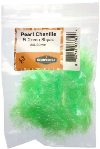Semperfli Pearl Chenille 30mm XXL Fl Green Rhyac