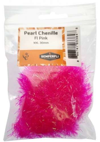Semperfli Pearl Chenille 30mm XXL Fl Pink