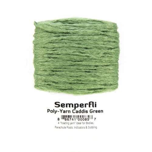 Semperfli Poly-Yarn Caddis Green Fly Tying Materials