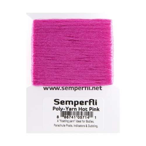 Semperfli Poly-Yarn Hot Pink