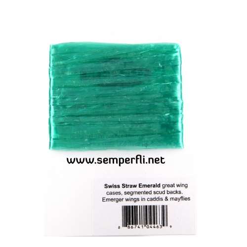 Semperfli Swiss Straw Synthetic Raffia Emerald
